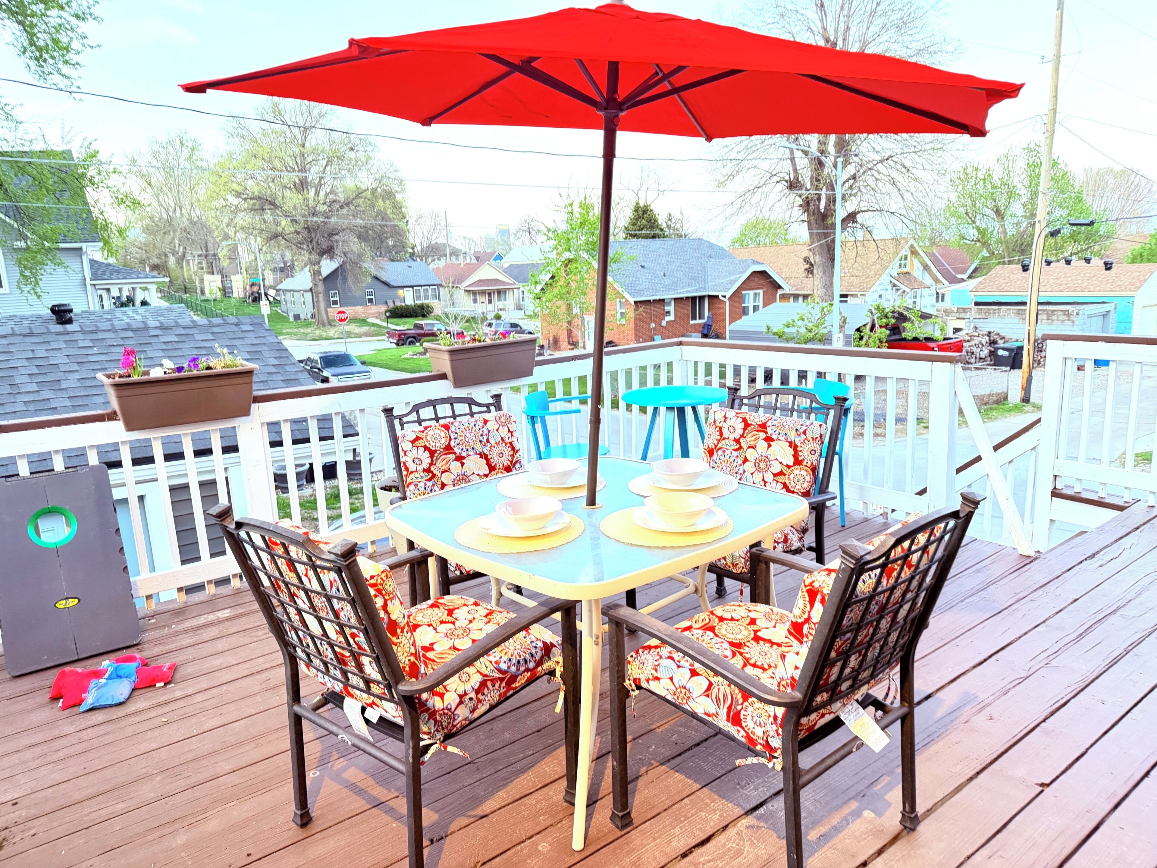 Opções para refeição ao ar livre