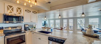 Deck w/ Sunset View: Group Getaway on Lake Whitney