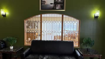 41-inch TV with satellite channels