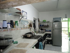 Private kitchen - Divers Hostel Cozumel (Cozumel)