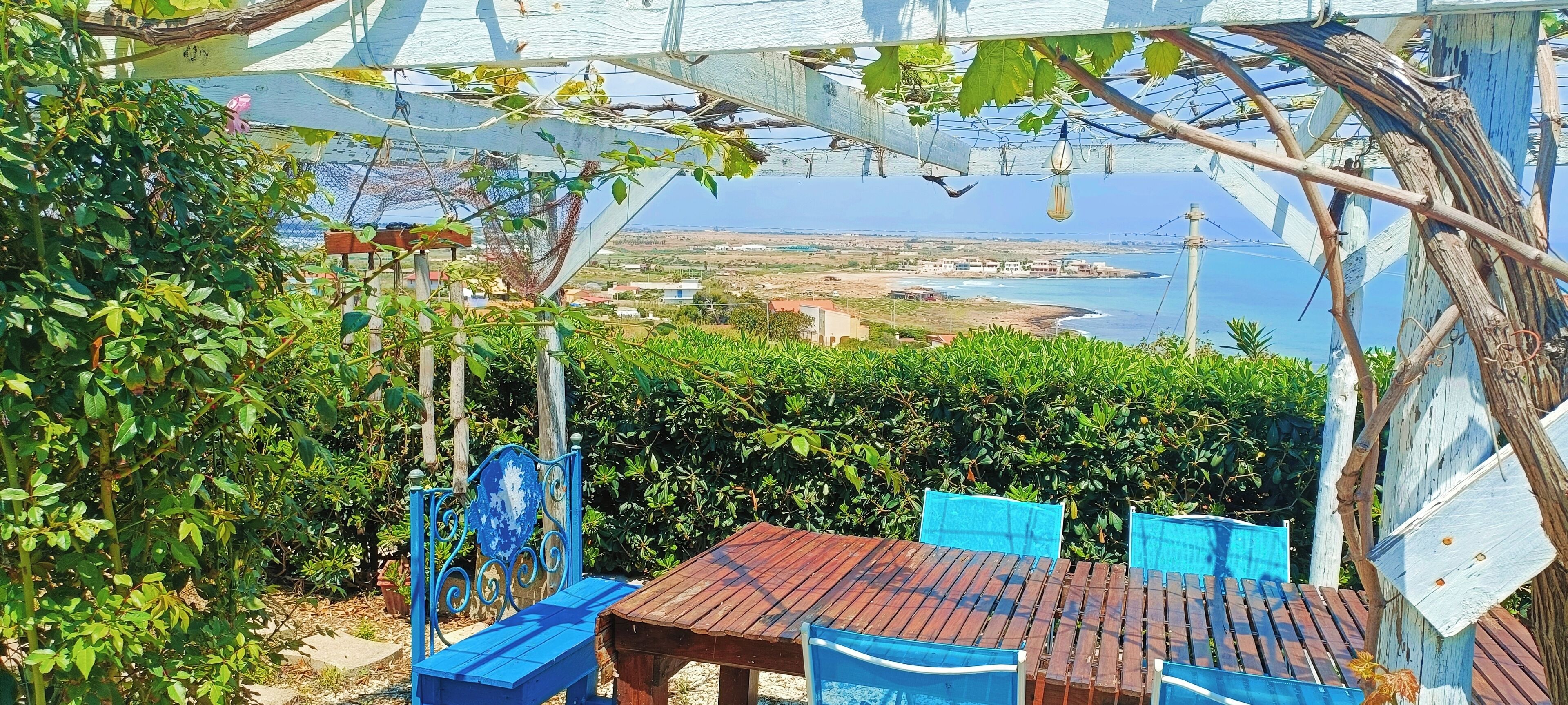 Blick auf den Garten