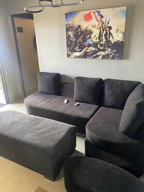 Living area - A place to stay with family and friends, to have a good rest. (Goiânia)