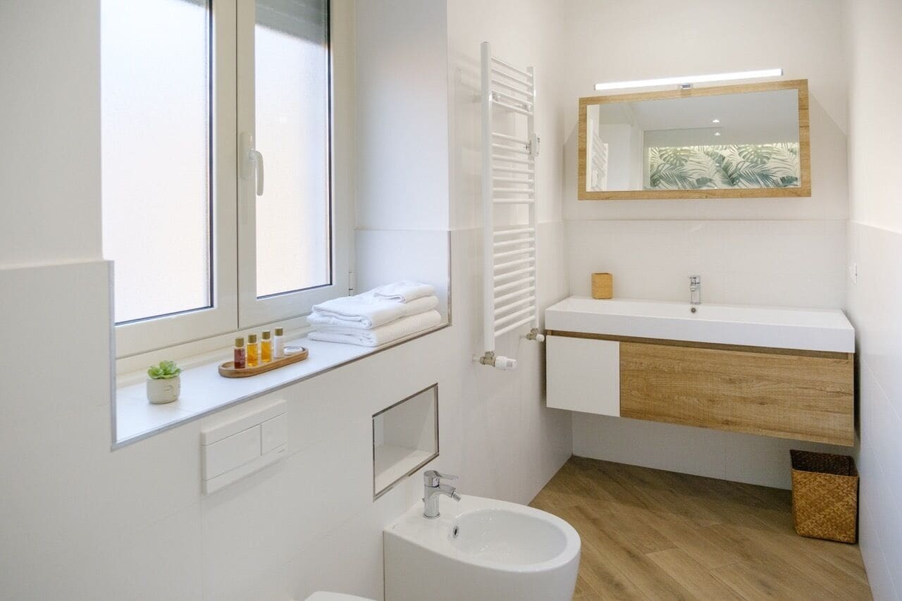 Appartement, balcon, vue ville | Salle de bain