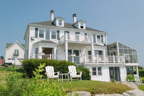 Boothbay Harbor Garden Suite  - Room 9 at AQ Inn - Garden & Ocean Views!