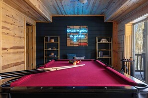 Games room - The Storybook House | Hot Tub • Sauna • Movie Theater (Logan)