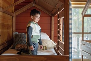 Desk, iron/ironing board, travel cot, bed sheets - The Storybook House | Hot Tub • Sauna • Movie Theater (Logan)