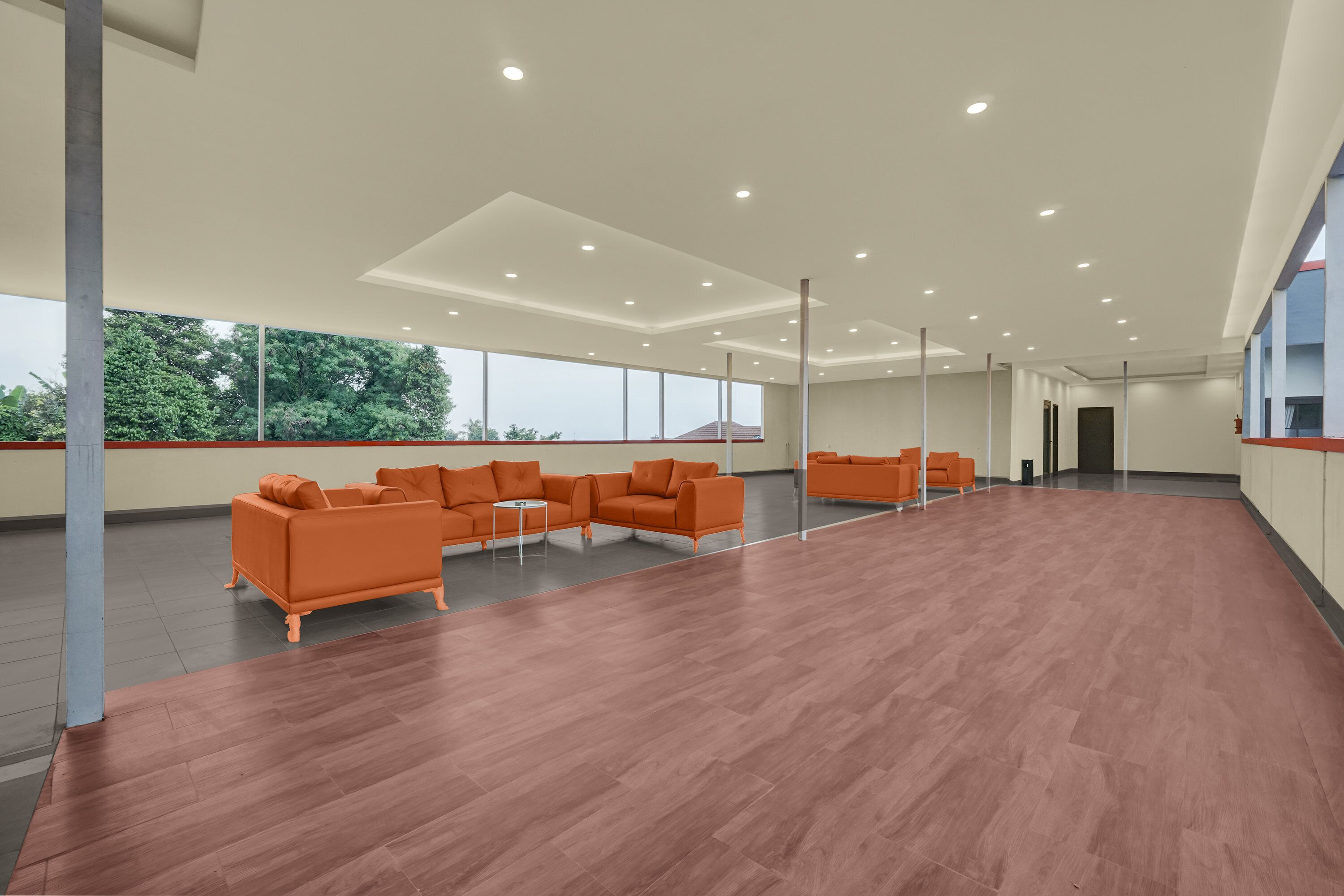 Kawasan tempat duduk lobi