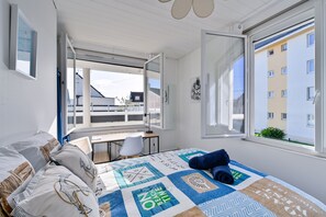 2 bedrooms, iron/ironing board, free WiFi, bed sheets - Cap Ardoises - Plage à 500m (Saint-Nazaire)