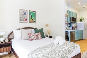 Internet, bed sheets - A Slow Morning in a Parisian Studio (Philadelphia)