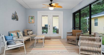 Walk to Beach • Pets • Fire Pit • Coffee Bar