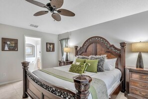 5 bedrooms, desk, iron/ironing board, travel cot - 8471 Disney • Private Pool • 2 Masters Emerald (Kissimmee)