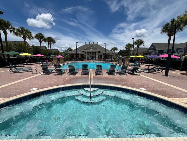 Pool - #19-105 Seven Dwarf Villa Resort near Disney Epic (Kissimmee)