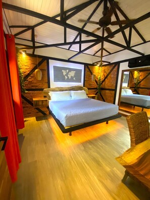 Iron/ironing board, WiFi, bed sheets - Buendía Lux - Lotus Suite. King Bed with pool near the beach in paradise. (Potrero)