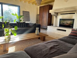 Living area - House on the Champagne Route - 1h10 from Paris (Crézancy)