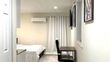 Desk, iron/ironing board, free WiFi, bed sheets