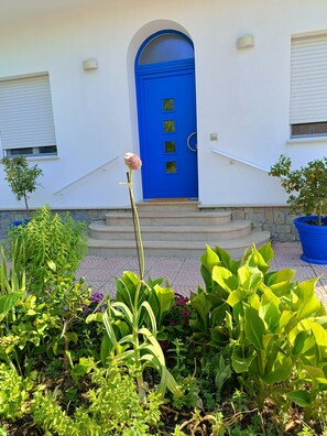 Exterior detail - Private Villa with Garden and Vesuvius View near Sorrento Coast (Massa Lubrense)