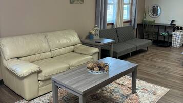 Smart TV, DVD player, books