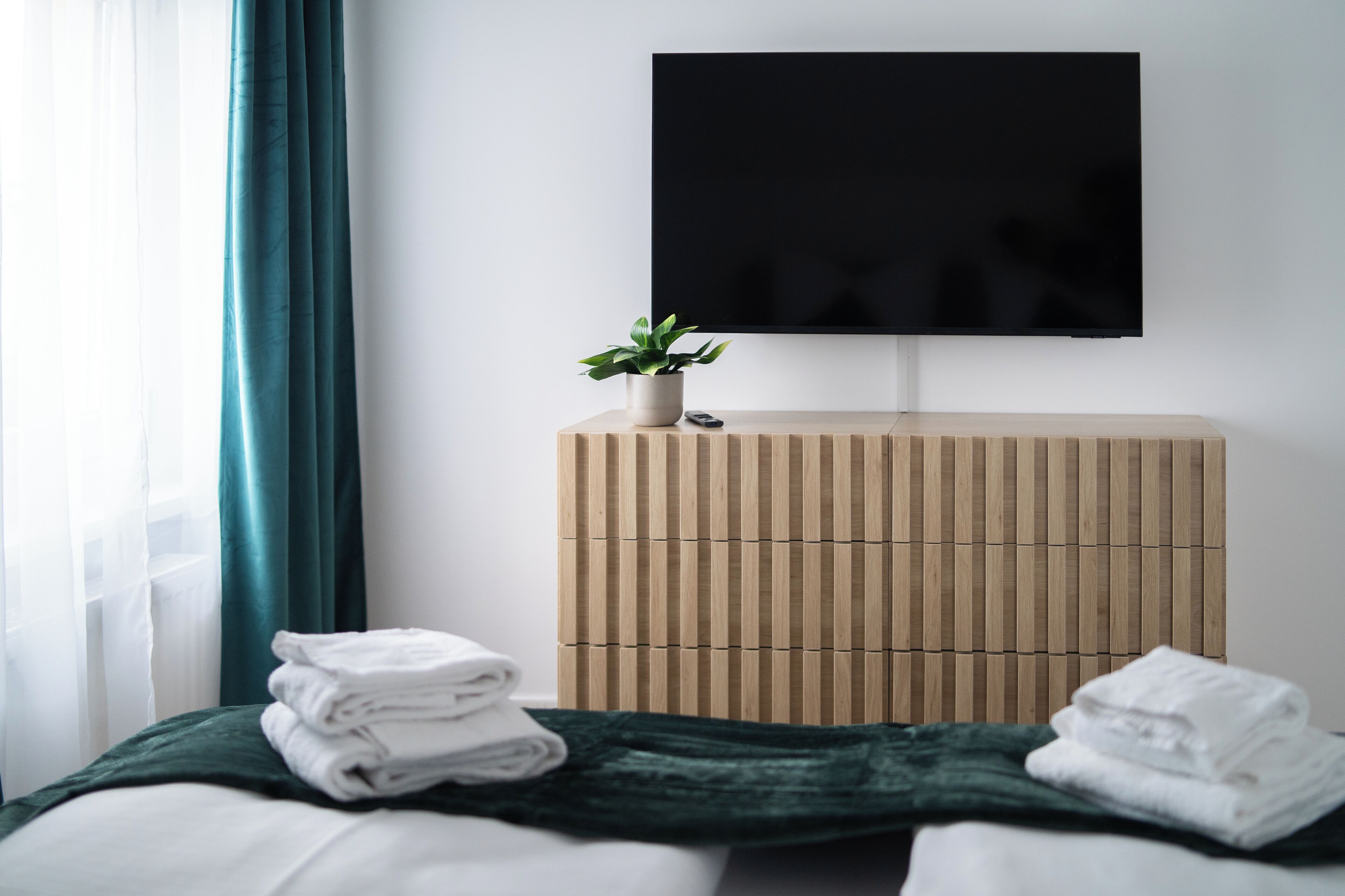 1 Schlafzimmer, Schreibtisch, Reisekinderbett, kostenloses WLAN