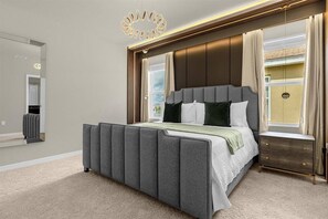 5 habitaciones, tabla de planchar con plancha, cuna de viaje y wifi 