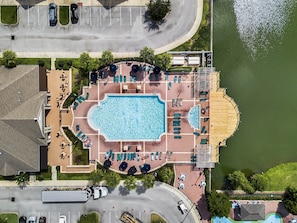 Pool - 4 BD/ 3 BA/ Villas At Seven Dwarfs Lane (23-102) (Kissimmee)