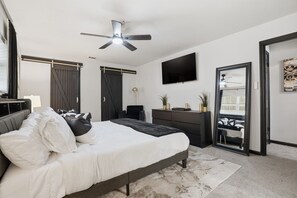 4 habitaciones, tabla de planchar con plancha y wifi gratis 