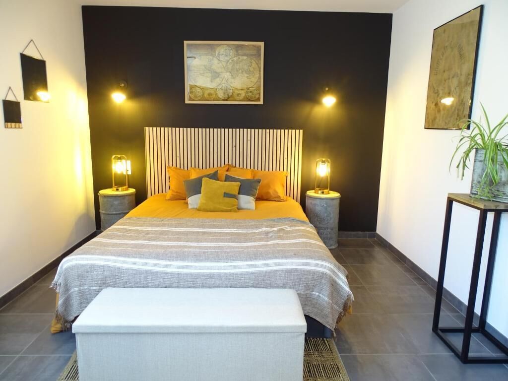 Deluxe studio, uitzicht op tuin | Verduisterende gordijnen, geluiddichte muren