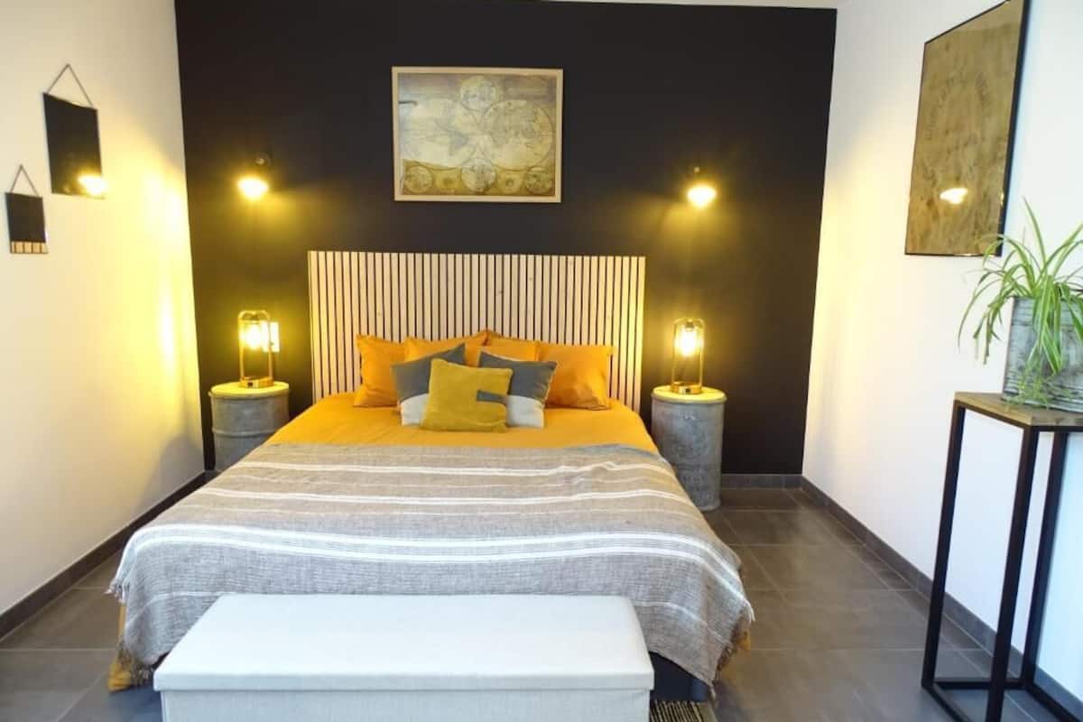 Deluxe studio, uitzicht op tuin | Verduisterende gordijnen, geluiddichte muren