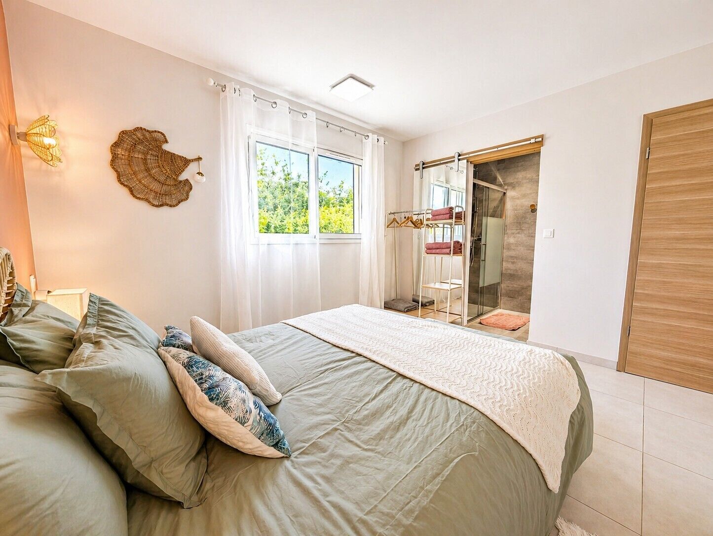 Premium bedding, individually decorated, individually furnished