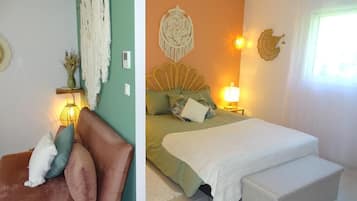 Studio – deluxe, bassengutsikt | Blendingsgardiner, lydisolert, strykejern/-brett og rullestolvennlig