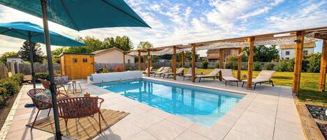 Seasonal outdoor pool