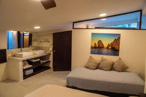 7 bedrooms, iron/ironing board, free WiFi, bed sheets - Hacienda in Cabo Bello - 7 Bedrooms with Jacuzzi (Cabo San Lucas)