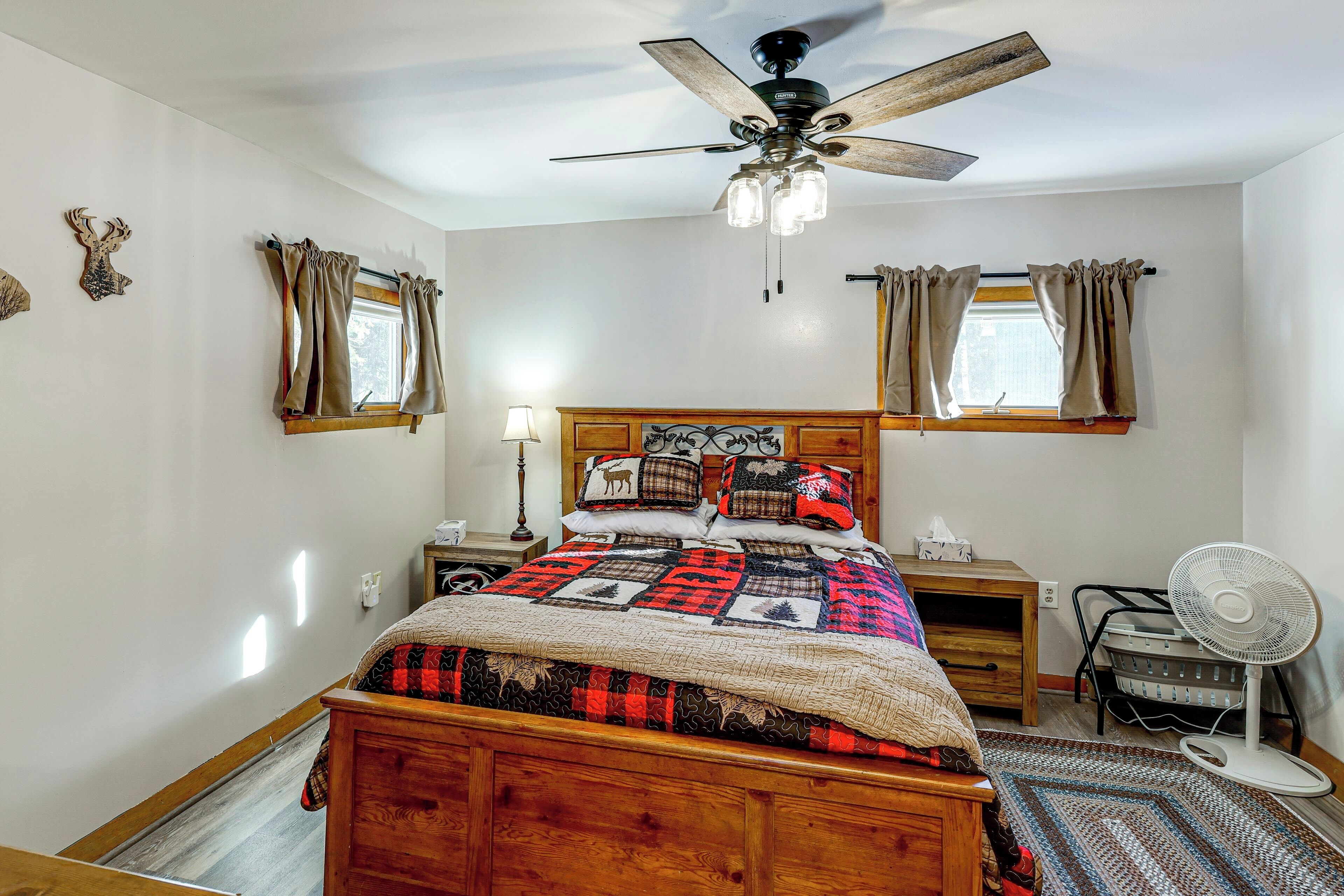 2 habitaciones, tabla de planchar con plancha, internet y ropa de cama 