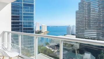 Suite Design, balcone, vista oceano | Balcone