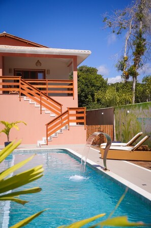 Outdoor pool - Pousada Santa Felicidade (Porto Seguro)