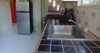 Daily Spot - Tranquil two-bedroom apartment surrounded by lush tropical views.