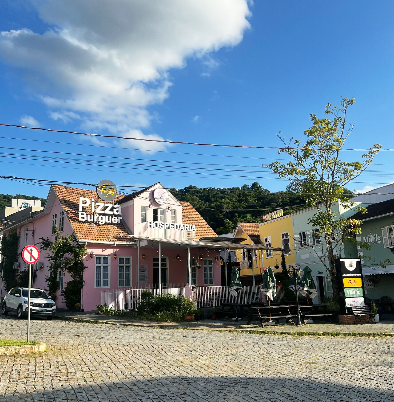 Fassade der Unterkunft