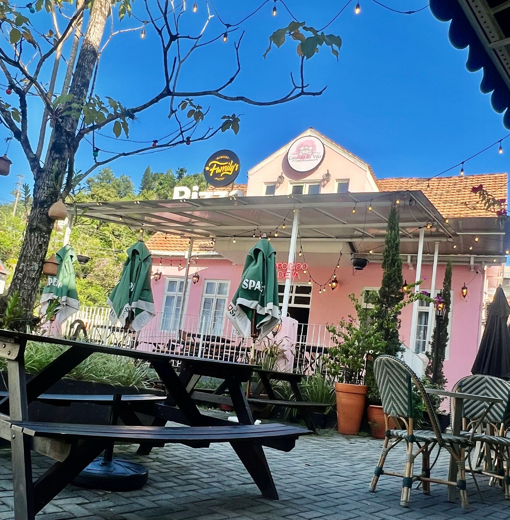 Fassade der Unterkunft