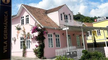 Façade de l’hébergement