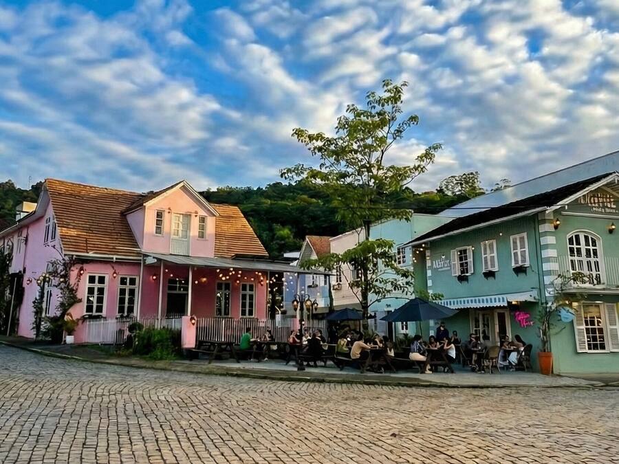 Fassade der Unterkunft