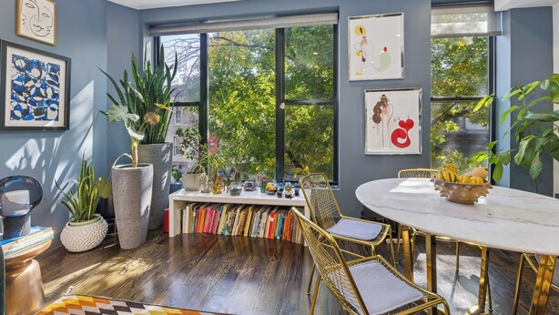 Unclassified image, 1 of 44, button - Modern Furnished 2BR Bushwick Duplex w/ 2 Private Terraces 1 Block from L Train (Brooklyn)