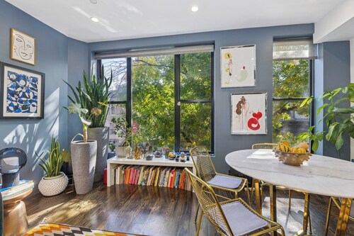 Modern Furnished 2BR Bushwick Duplex w/ 2 Private Terraces 1 Block from L Train