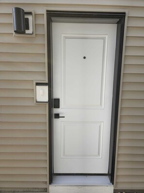 Exterior detail - Mayfair Suite (Airdrie)