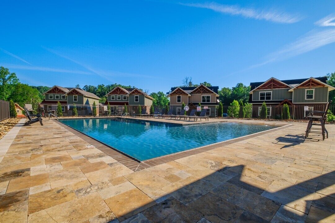Indoor pool, a heated pool