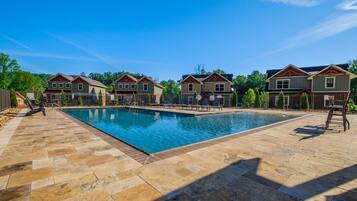 Indoor pool, a heated pool