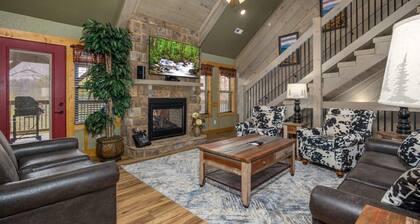 Harmony Peak – Luxury 5BR Chalet with Indoor Pool, Theater Room and Game Area