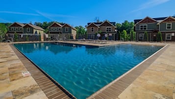 Indoor pool, a heated pool