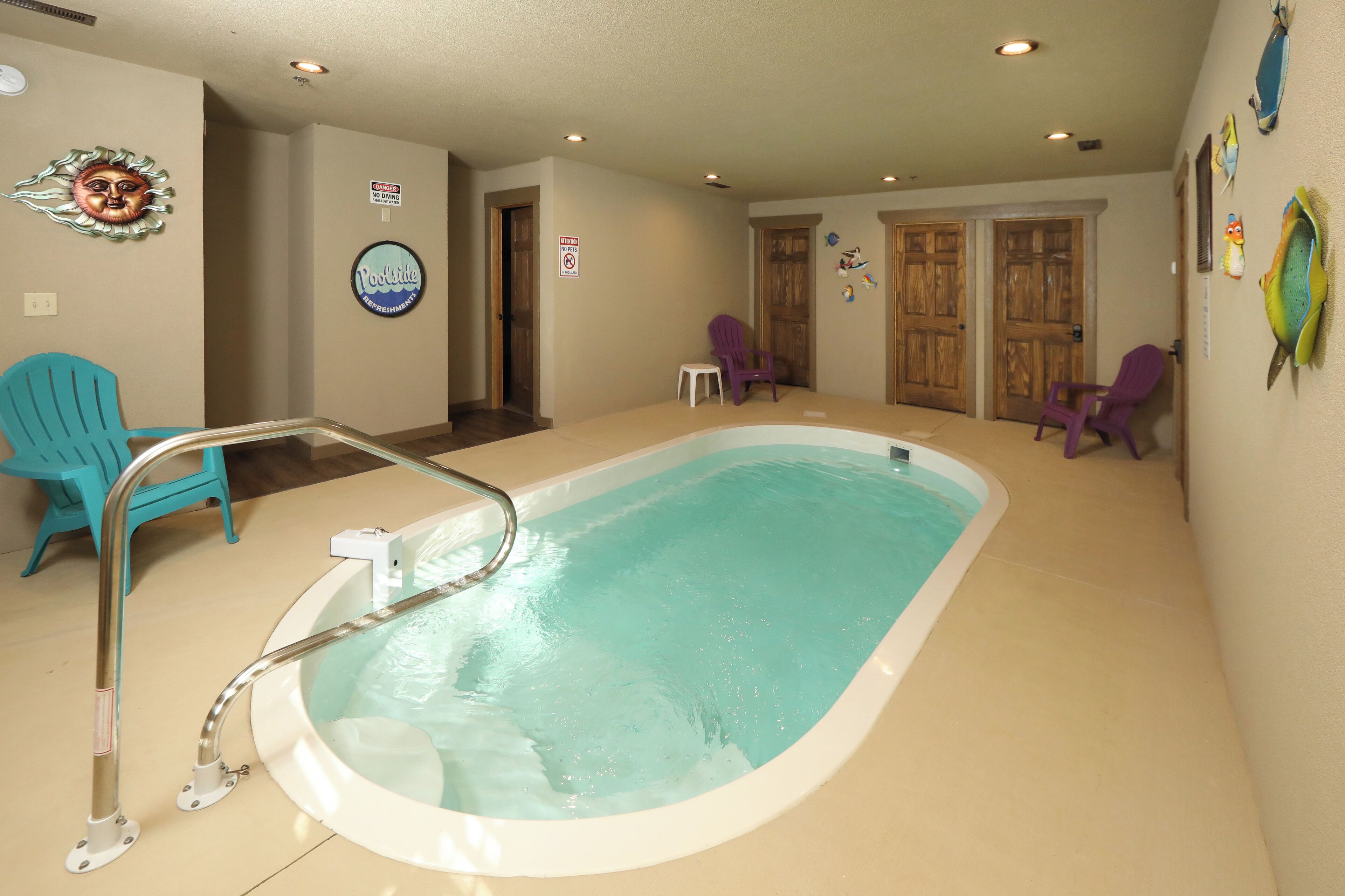 Innenpool, beheizter Pool