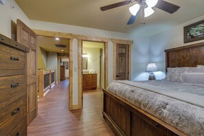 Iron/ironing board, free WiFi, bed sheets - Swimmin' in the Smokies, Luxurious 6BR Chalet w/ Indoor Pool, Theater & games (Gatlinburg)