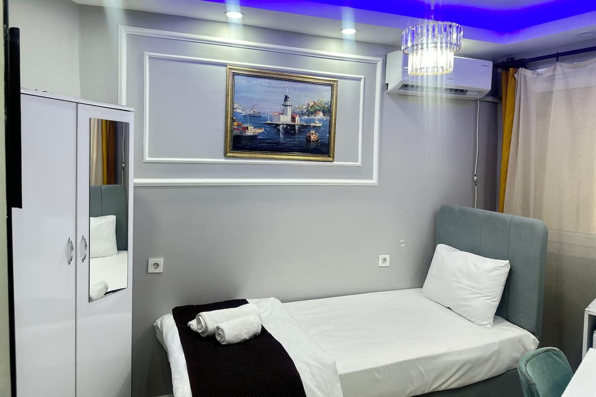 シングルルーム | デスク、防音設備、WiFi (無料)