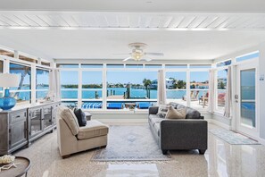 Interior - Tranquil Bay Retreat – Heated Pool, Walk to Beach, & Water Views (Indian Rocks Beach)
